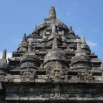 04 Roof Stupas, Candi Bubrah, Prambanan, photograph by Anandajoti Bhikkhu