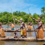 Canoe_Warriers_in_West_Papua