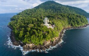 Zero Kilometers Landmark of Indonesia, Weh island, Sabang, Indonesia